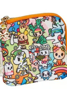 Tokidoki Stay Groovy Zip Coin Purse